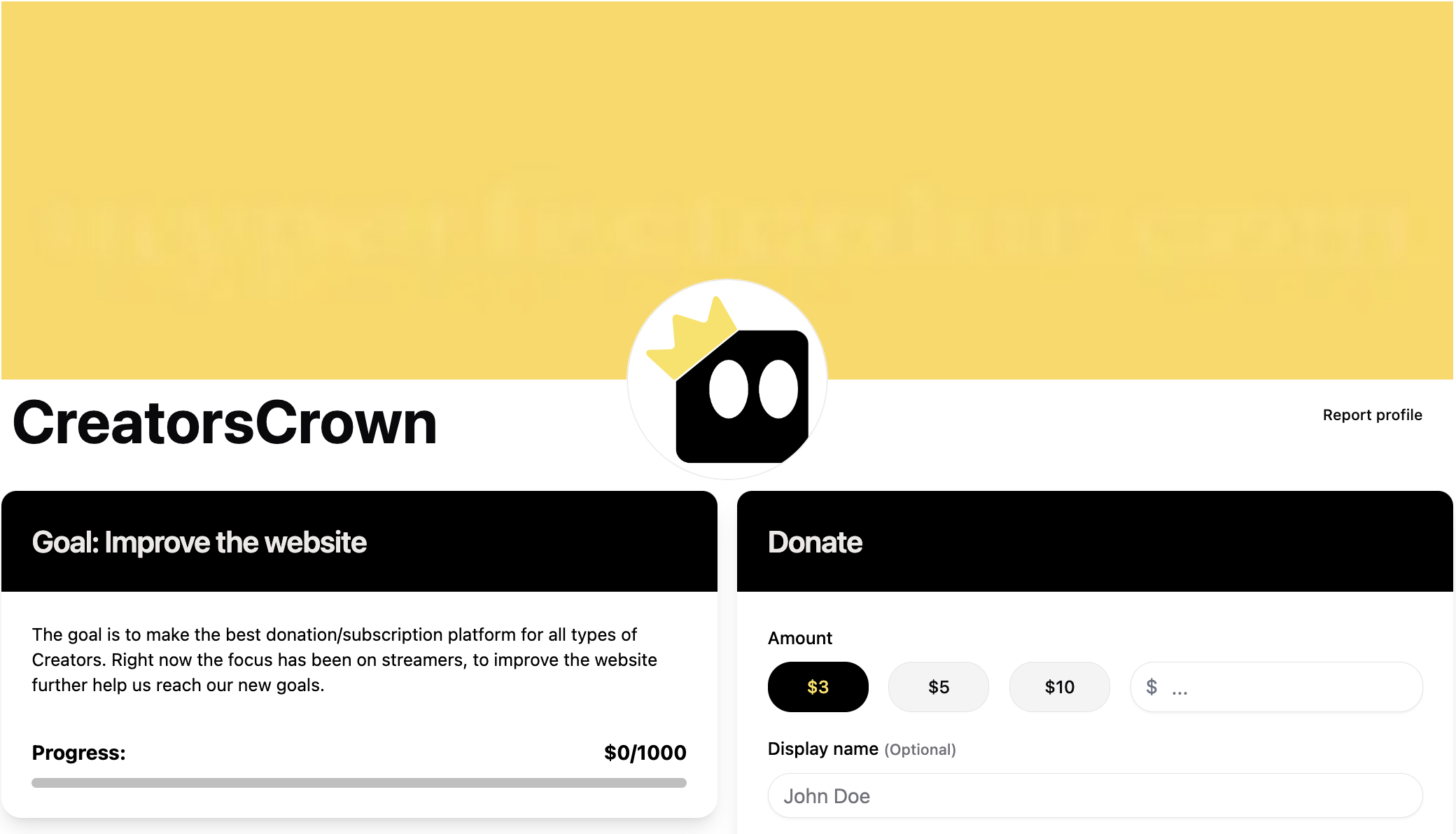 CreatorsCrown Profile